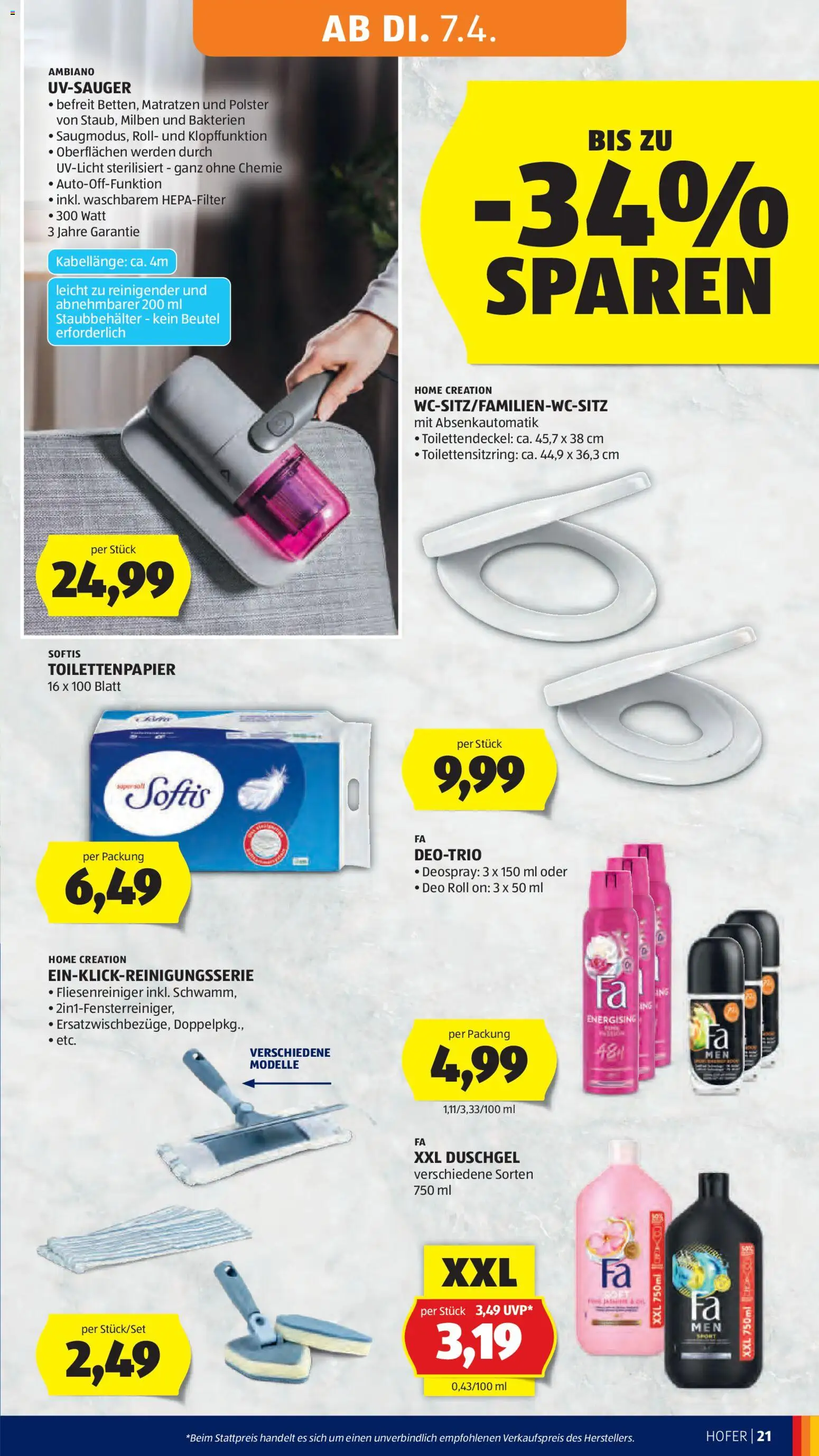 Hofer Flugblatt - page 25- valid from 01.04.2026