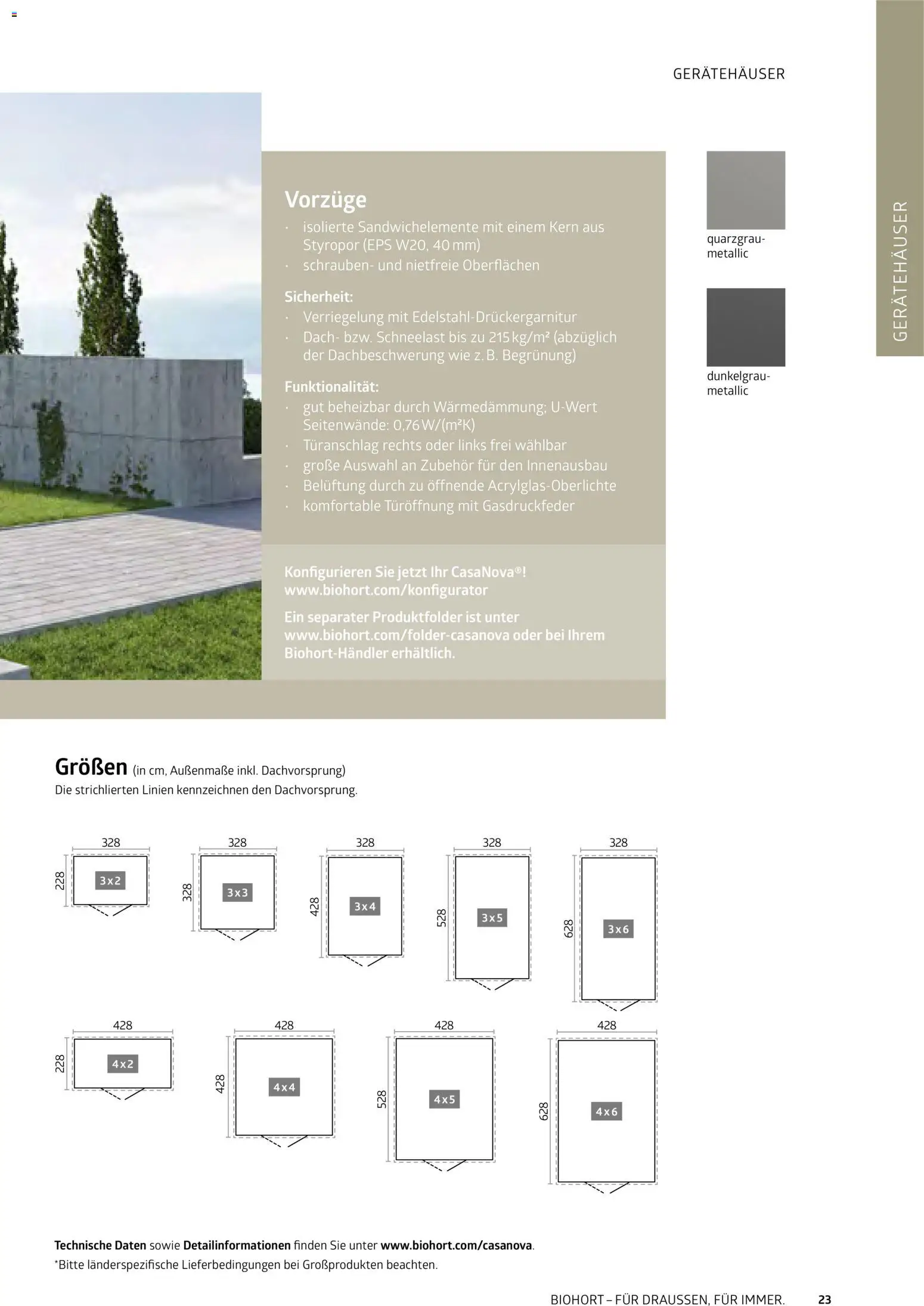 Dehner Biohort – Metall für Garten & Terrasse - Seite 23 - gültig ab 01.01.2026