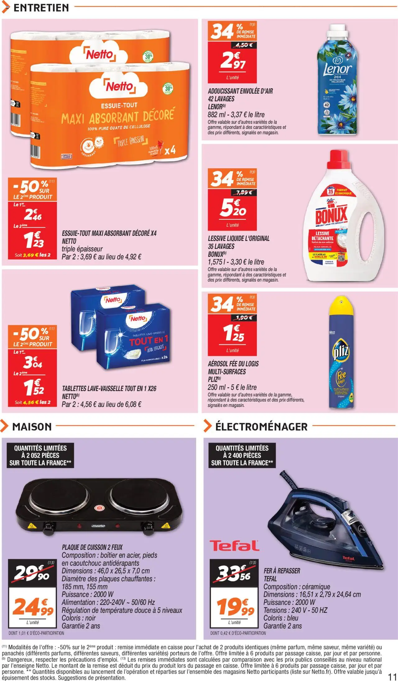 Netto catalogue - page 11 - valable à partir du 22/07/2025