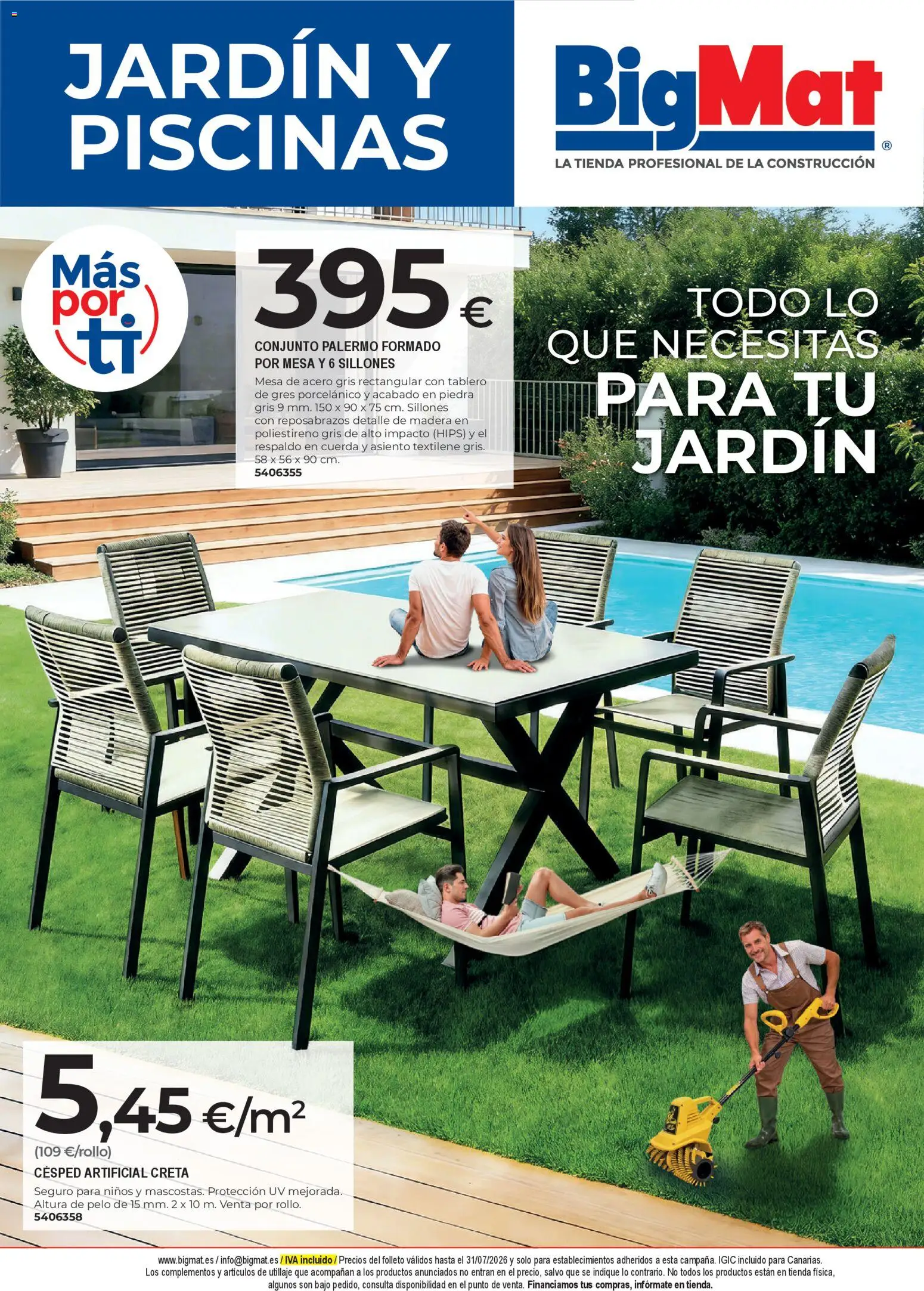BigMat - Jardin y Piscinas 2026 - Página de 1 - Válido desde 23/03/2026