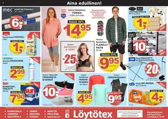 Esikatselu Löytötex tarjoukset voimassa alkaen 06/08/2025