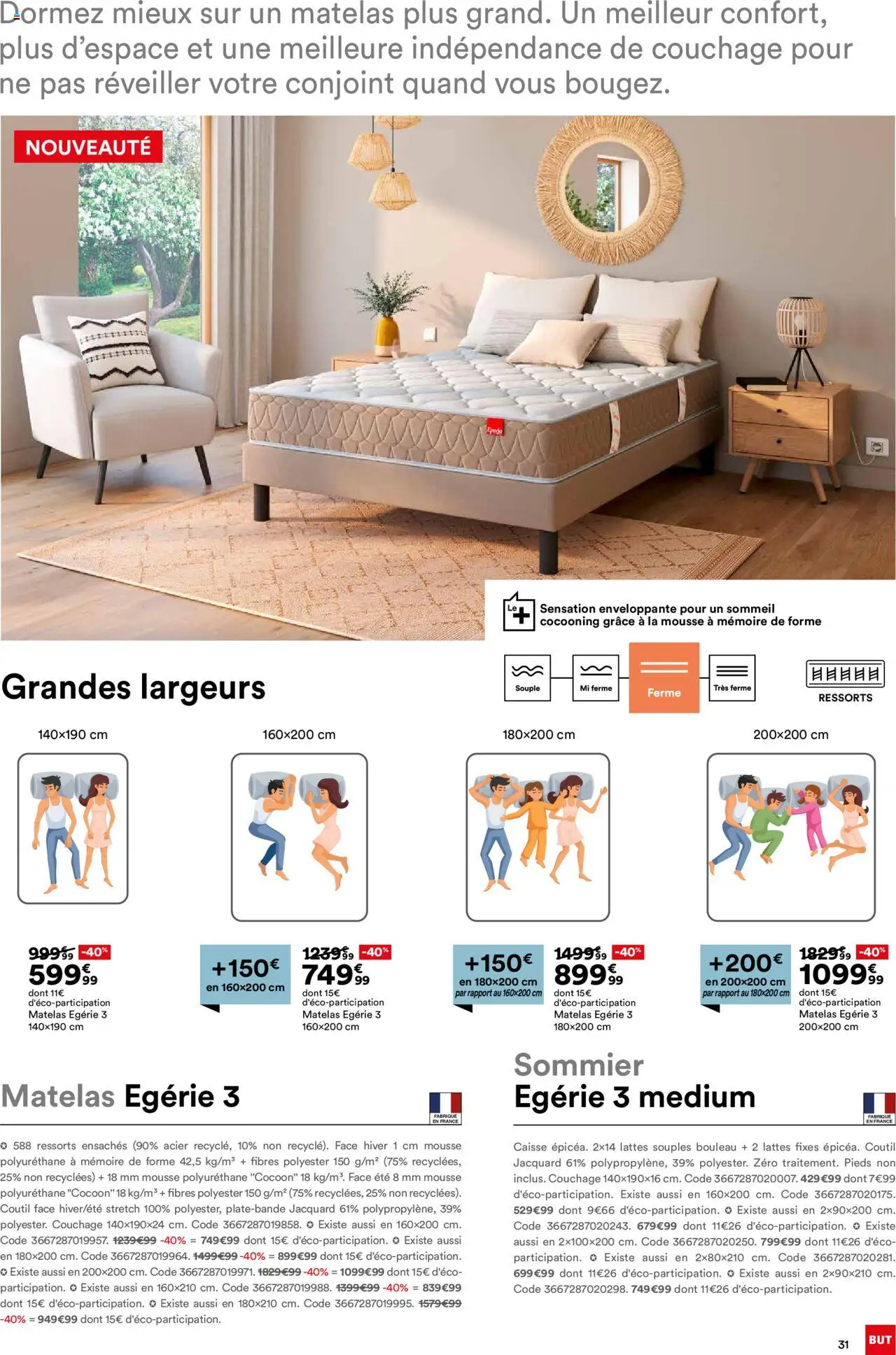But Guide Literie 2025 - page 31 - valable à partir du 02/06/2025