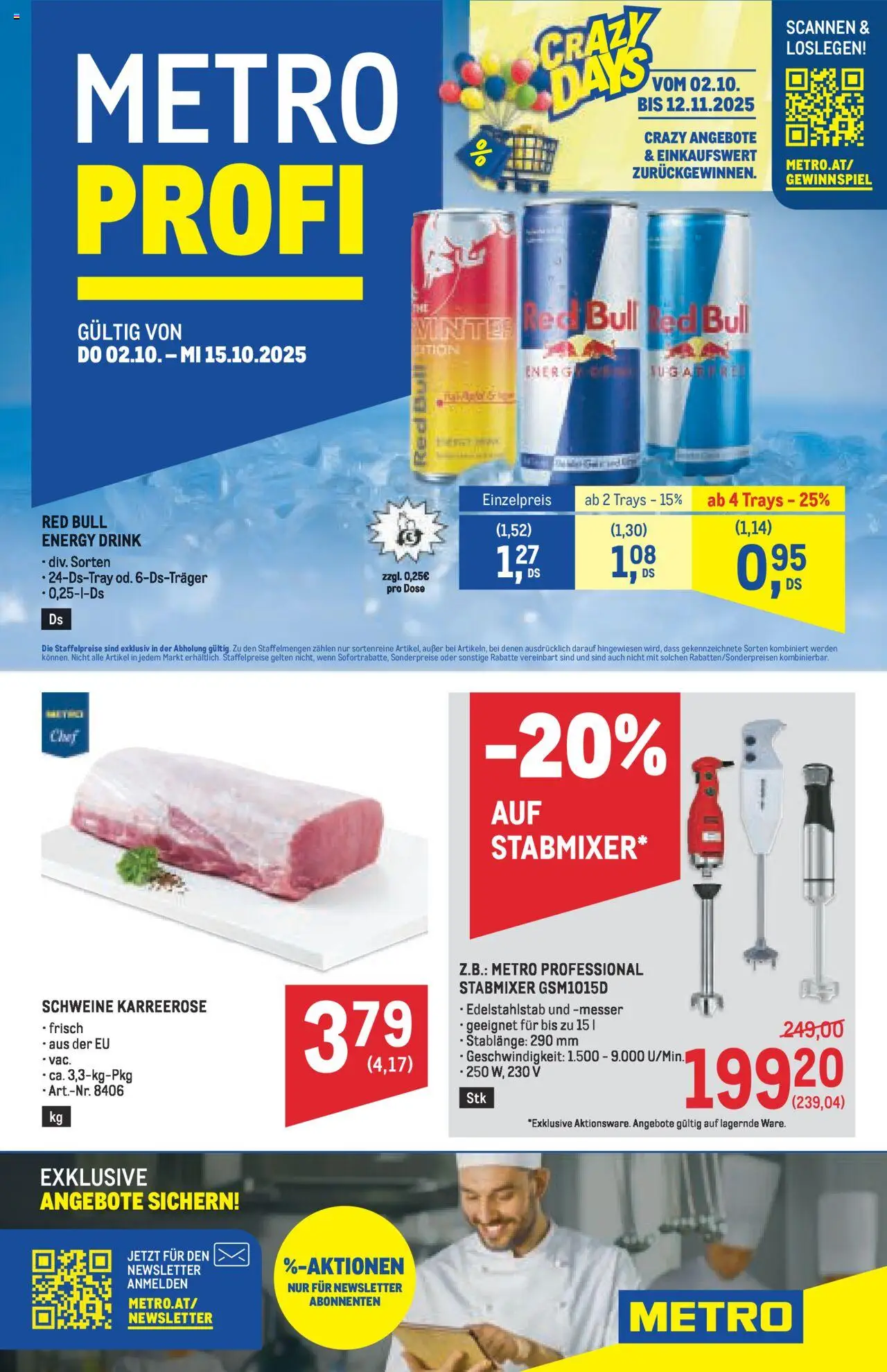 Metro angebote Profi - Seite 1- gültig ab 02.10.2025