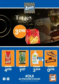 Aperçu B&M - Catalogue Tables en fêtes valable à partir du 19/11/2025