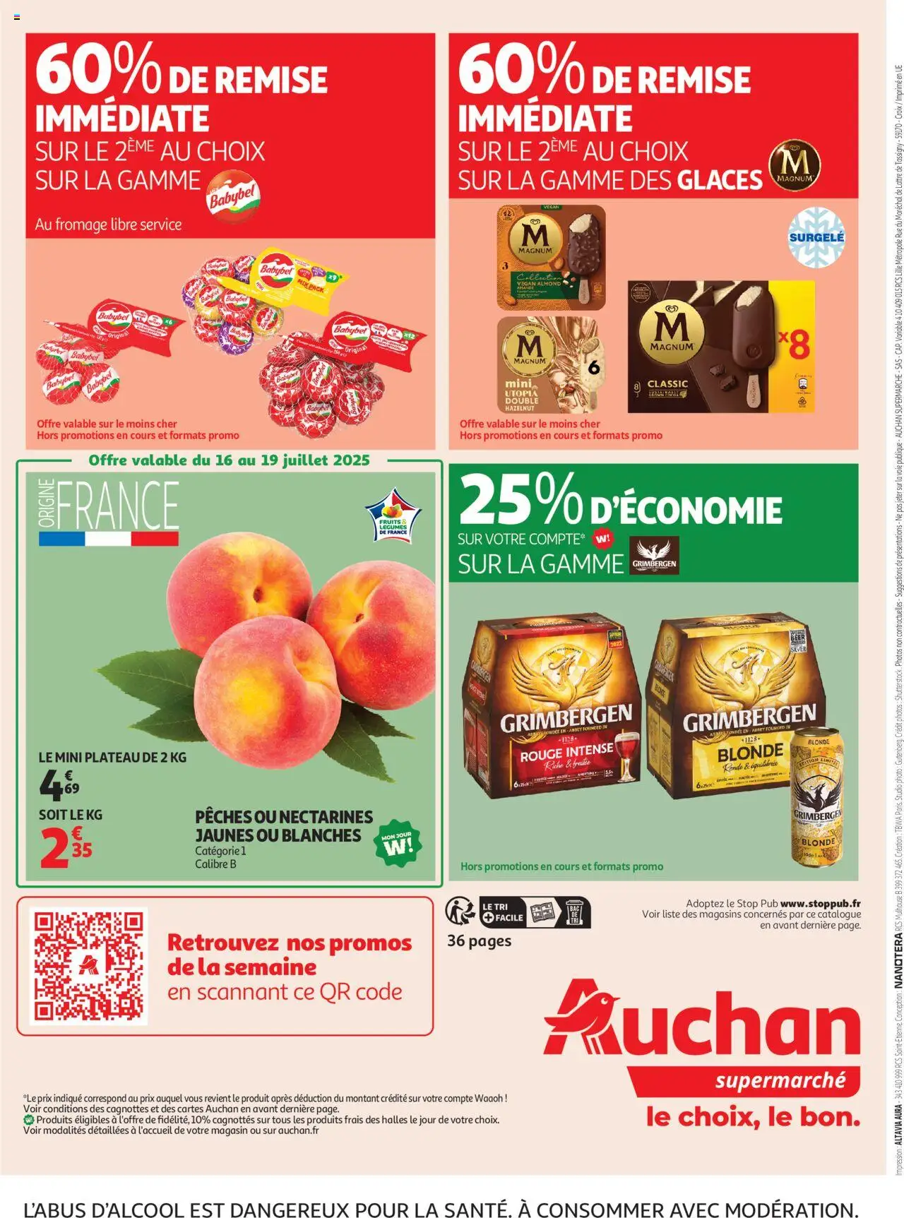 Auchan - C'est parti pour une année moins chère dans votre super - pagina 36- geldig vanaf 16/07/2025