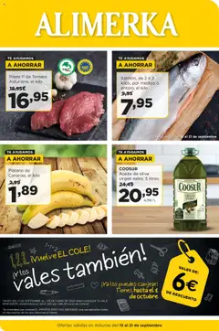 Vista previa del folleto Alimerka folleto Asturias válido desde 15/09/2025