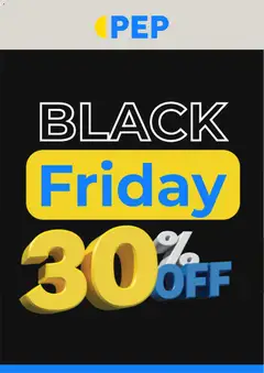 Preview PEP Stores Black Friday valid from 10/11/2025