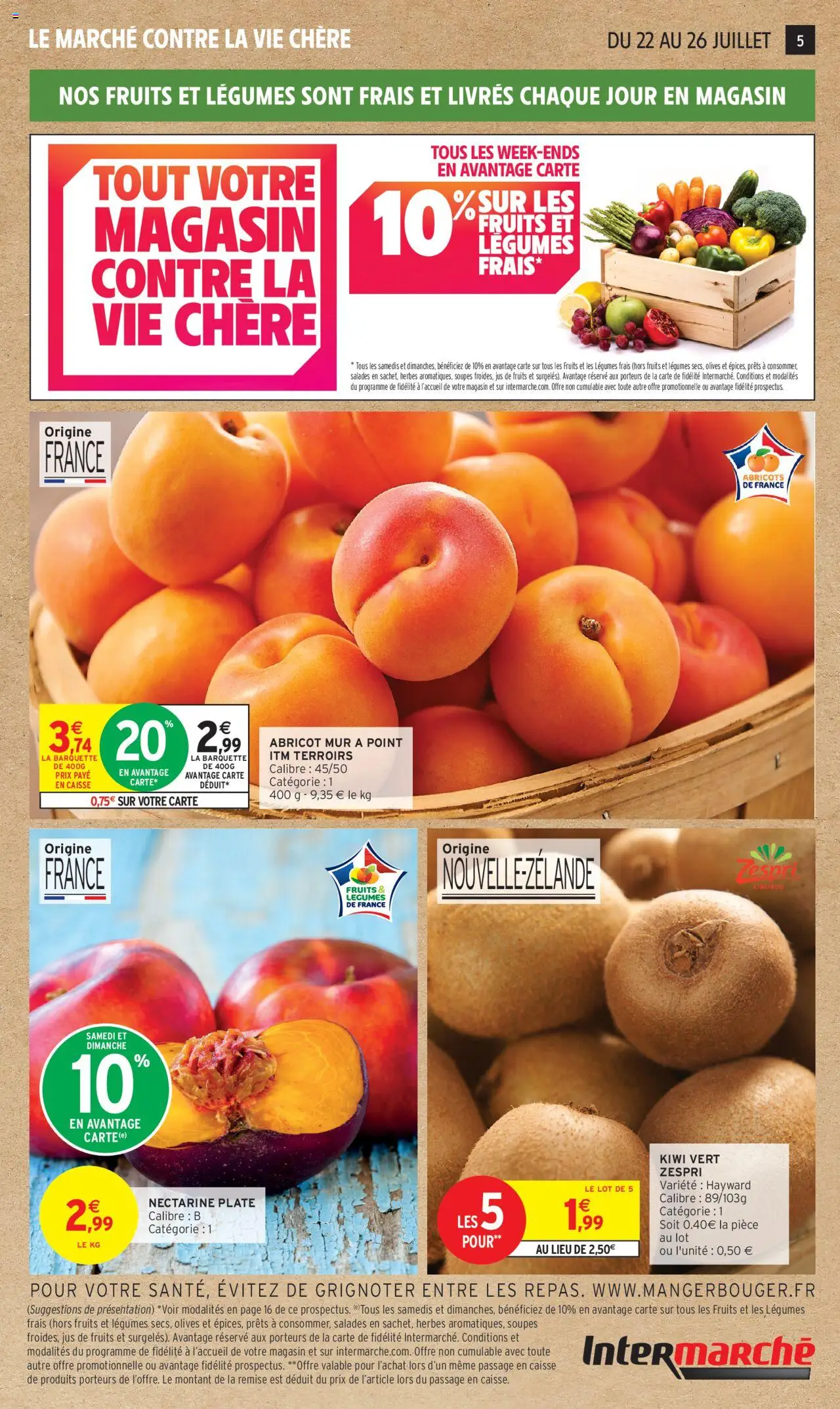 Intermarché catalogue semaine 29 - page 5 - valable à partir du 22/07/2025