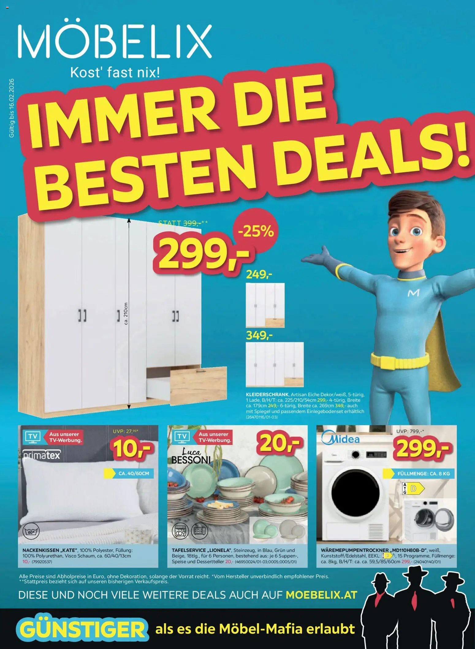 Möbelix Angebote - Seite 1- gültig ab 09.02.2026