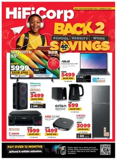 Preview HiFi Corp - Back To Savings valid from 29/12/2025