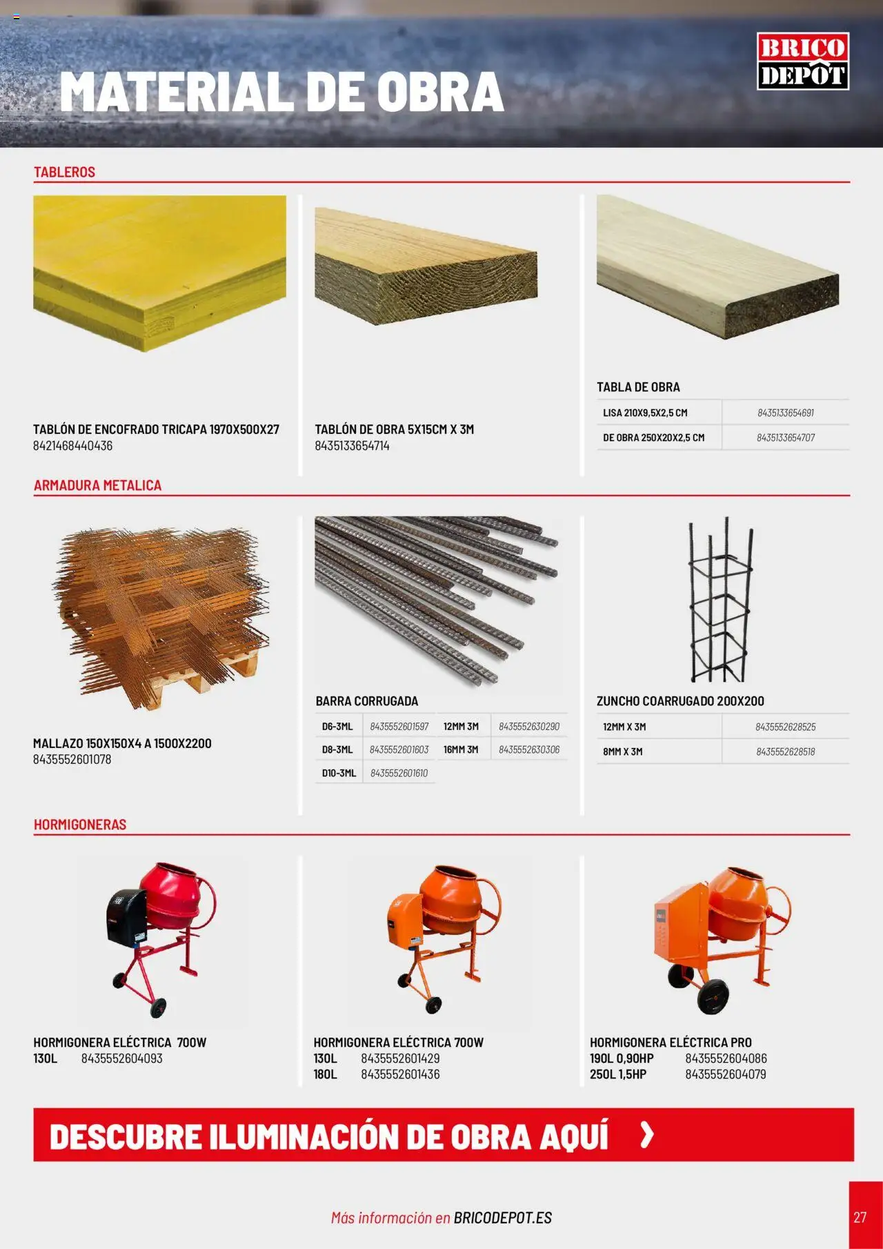 Brico Depôt Catálogo Construcción - Página de 27 - Válido desde 01/04/2025