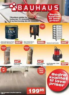 Forhåndsvisning Bauhaus - Tilbudsavis gyldig fra 14/11/2025