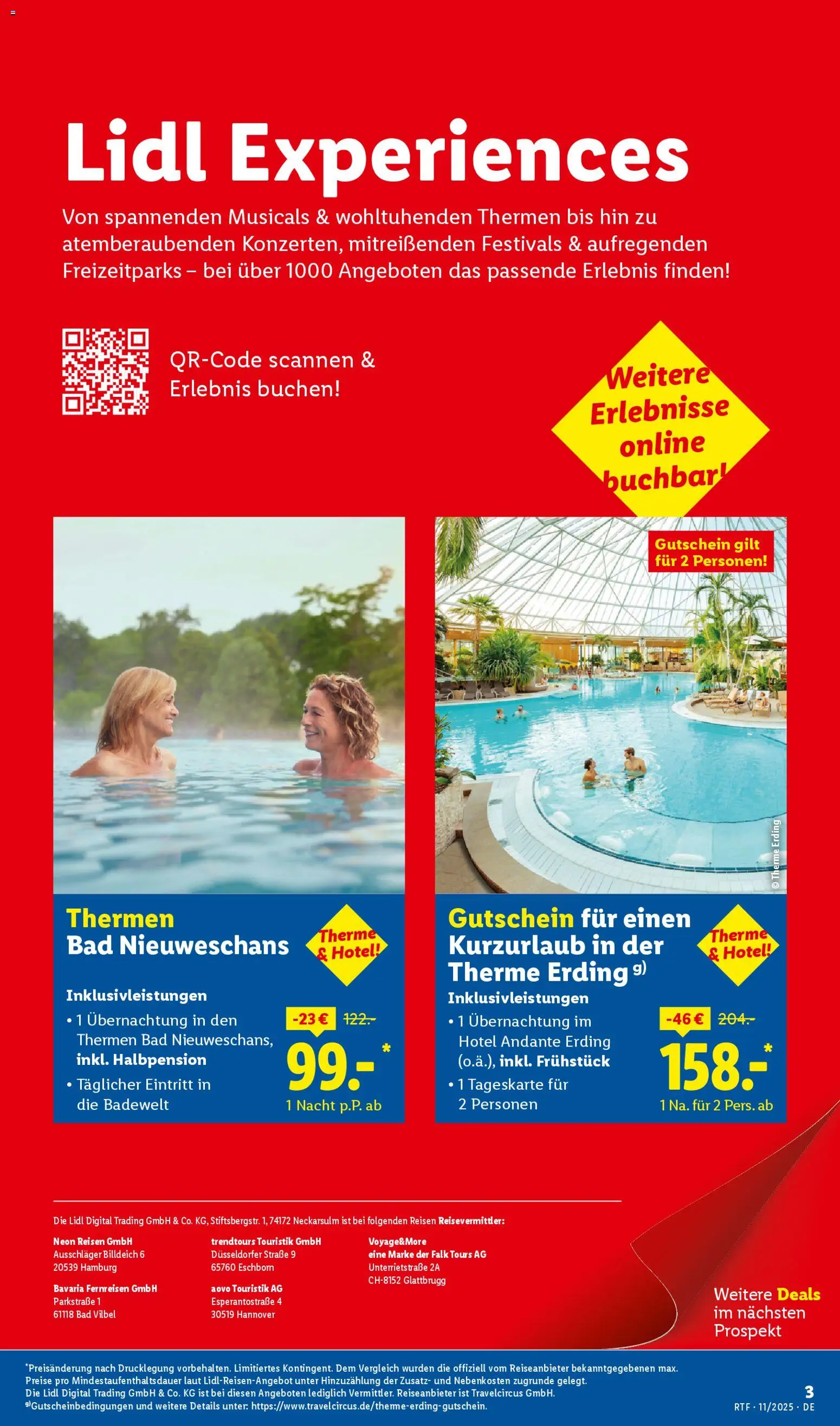 Lidl Reisen - Black Friday - Seite 3 - gültig ab 12.11.2025