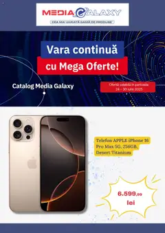 Catalog Media Galaxy valabil de la 24.07.2025