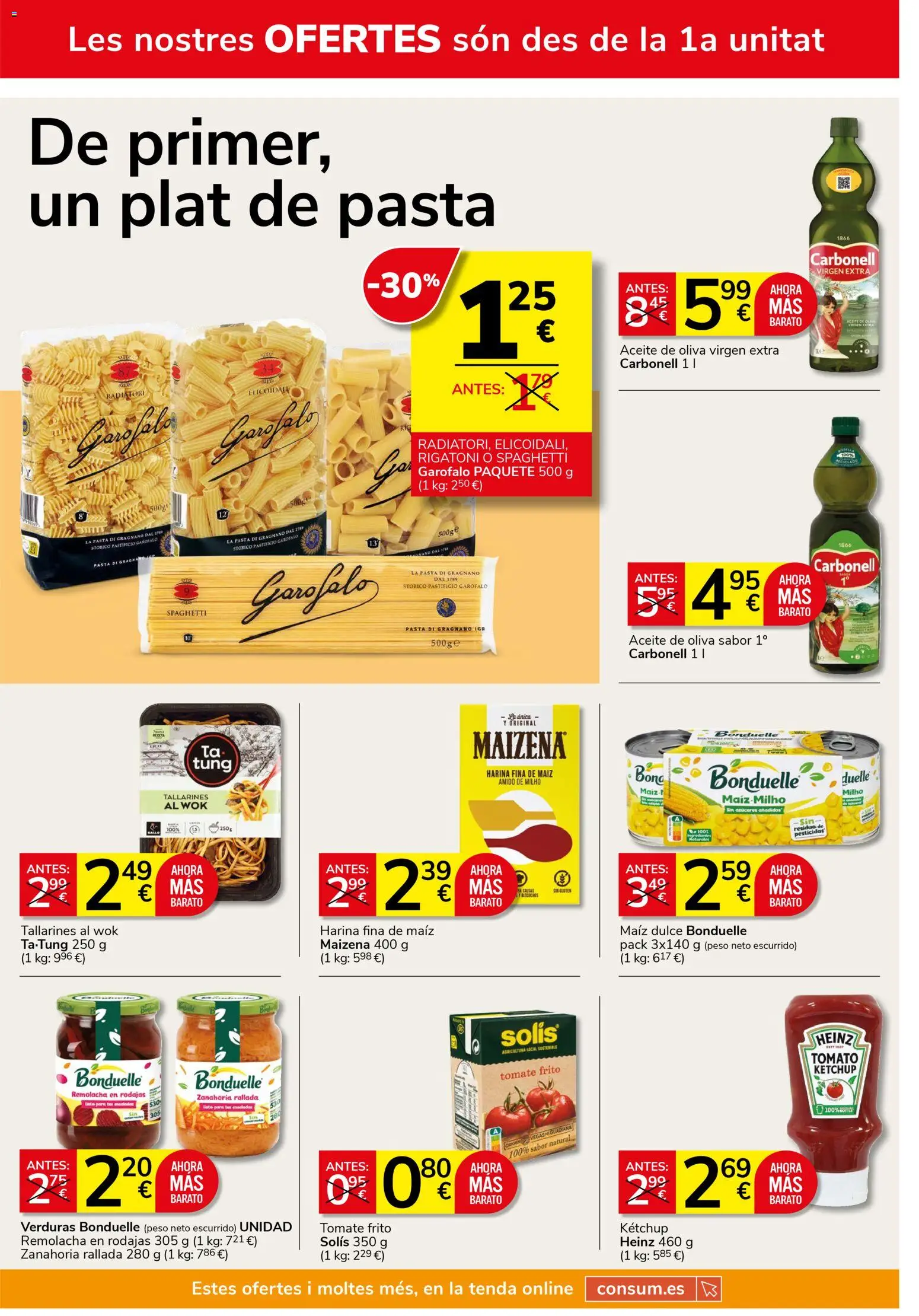 Consum folleto - Página de 6 - Válido desde 26/03/2026