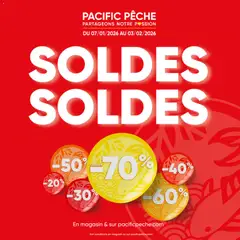 Aperçu Pacific Pêche soldes valable à partir du 07/01/2026