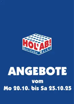 Vorschau HOL’AB! Prospekt gültig ab 20.10.2025