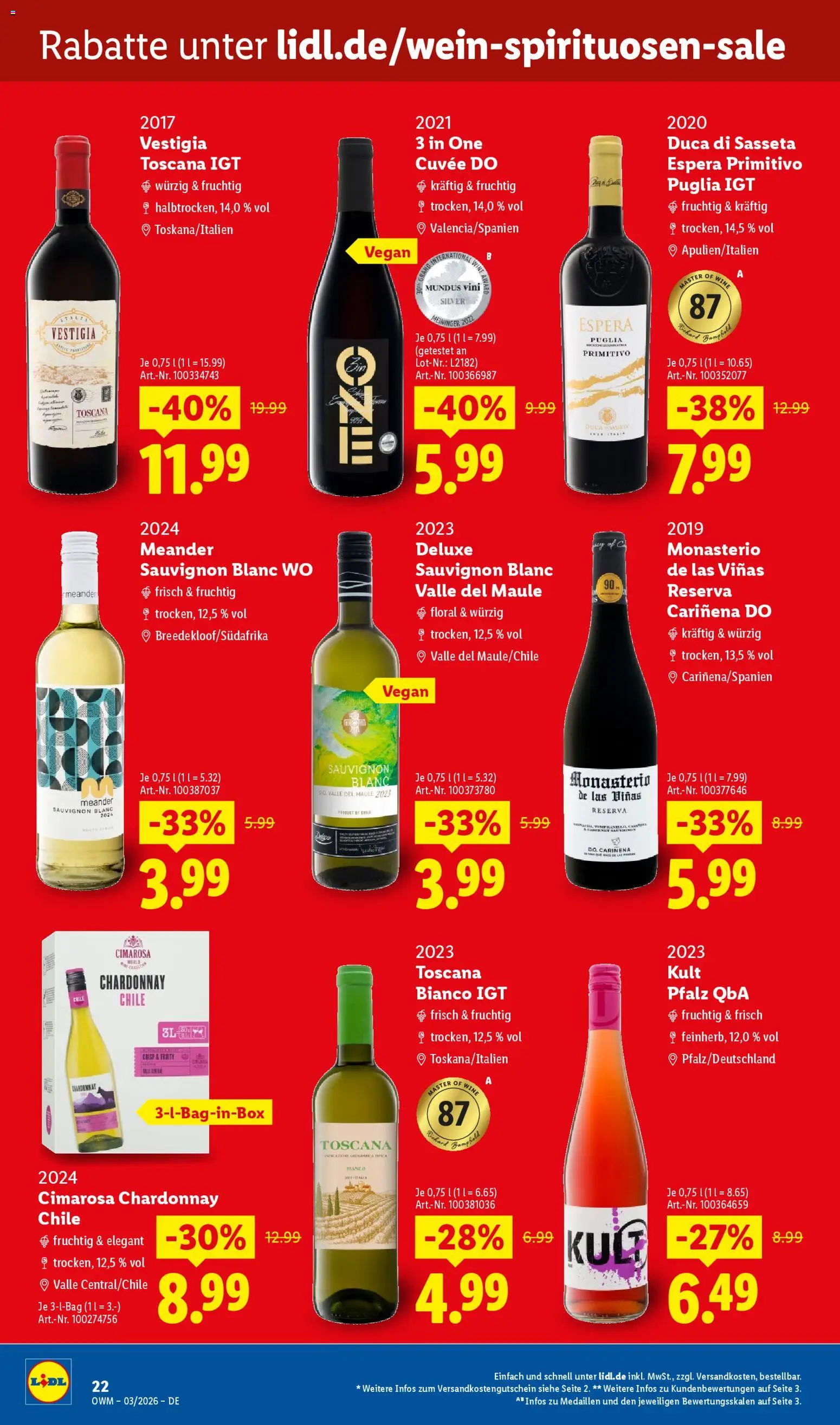 Lidl - Prospekt - Seite 22 - gültig ab 01.03.2026