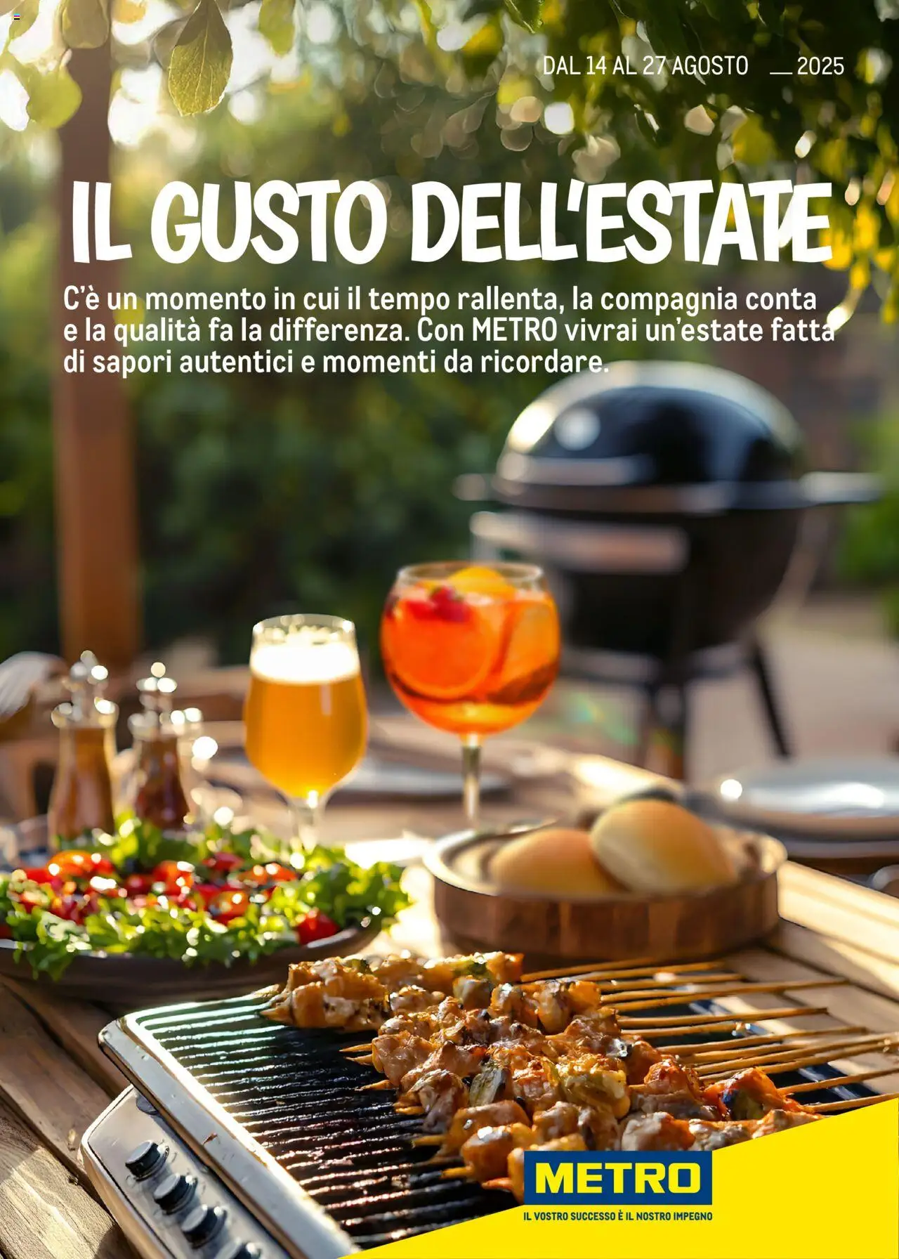 Metro Gusto-Estate catalogo - pagina 1 - valido dal 14/07/2025