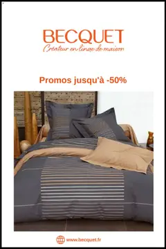 Aperçu Becquet catalogue Automne valable à partir du 02/10/2025
