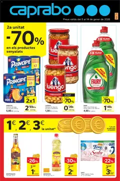 Vista previa del folleto Caprabo folleto válido desde 05/01/2026