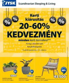 Előnézet JYSK Akciós újság érvényes 2025.07.30.-tól