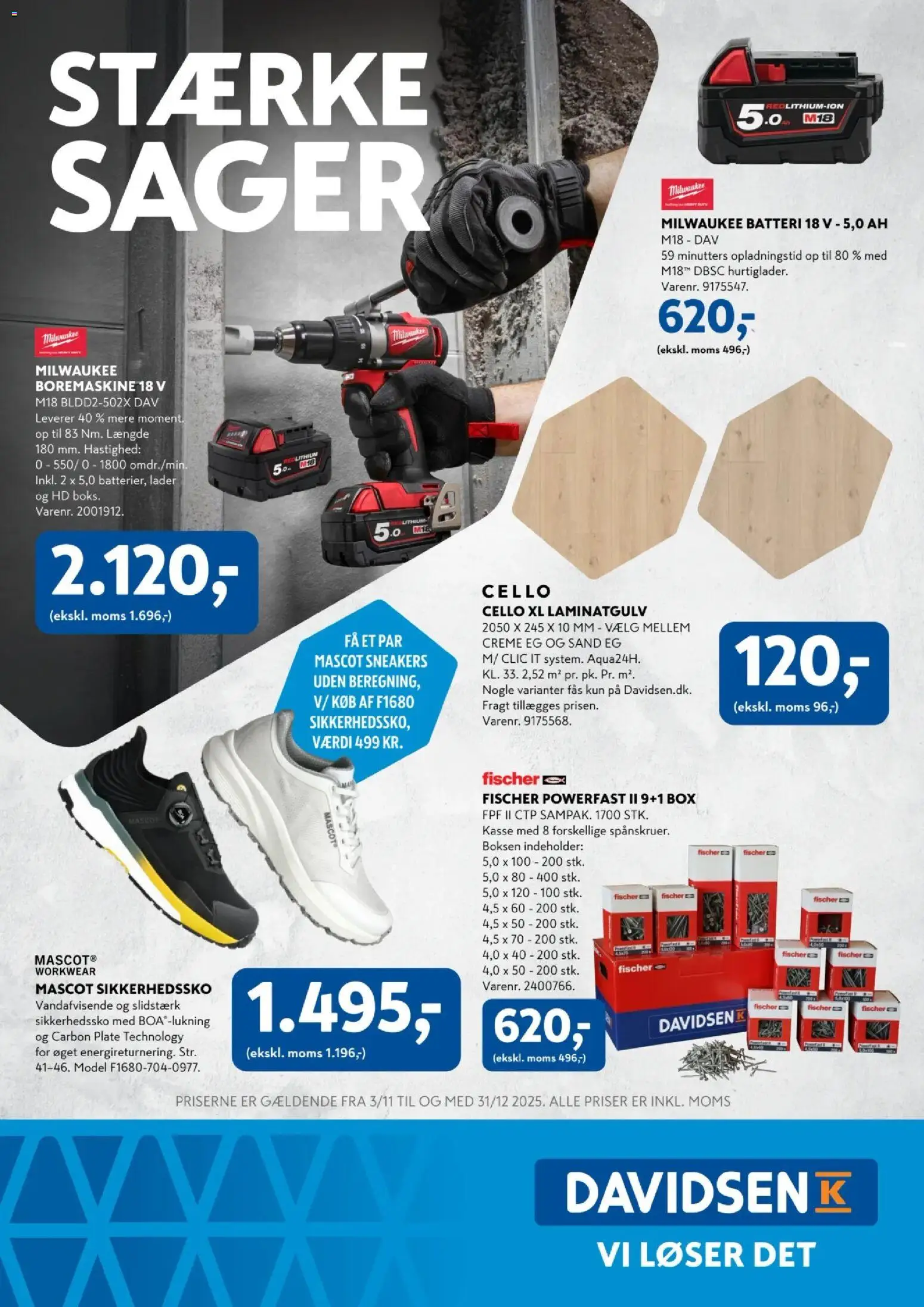 Davidsen - STÆRKЕ SAGER - side 1- gyldig fra 02/11/2025