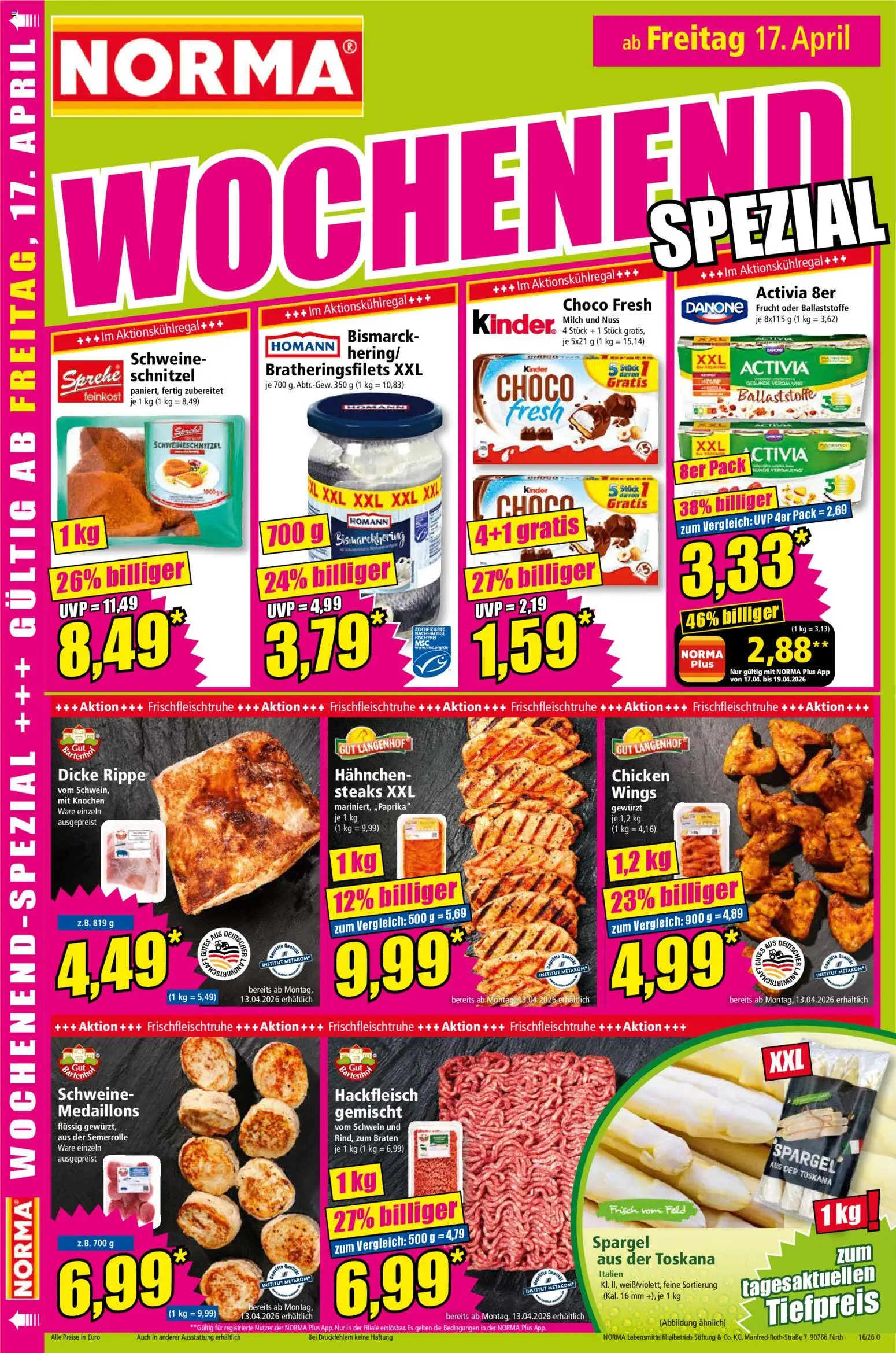 Norma Prospekt 	 - Seite 18 - gültig ab 13.04.2026