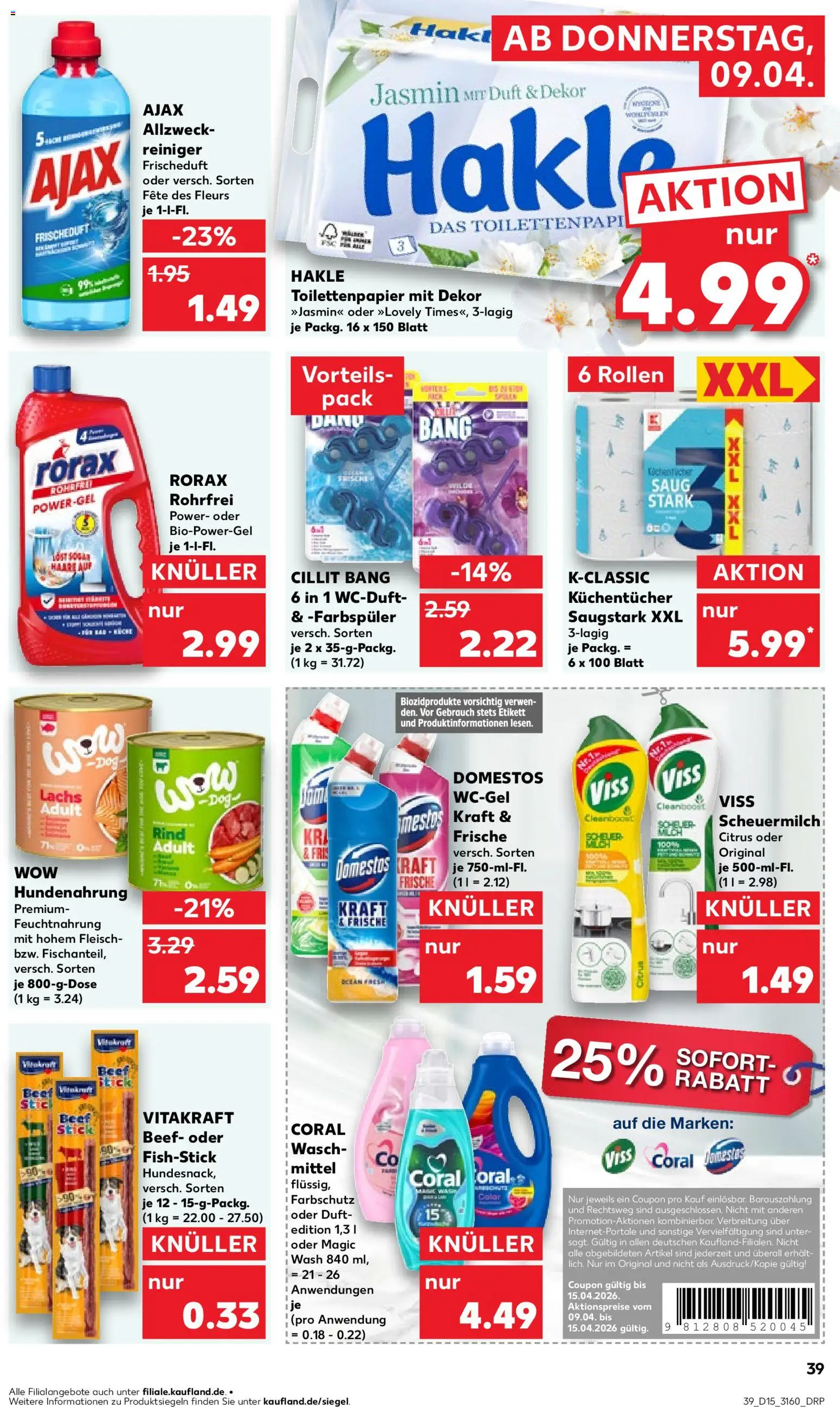 Kaufland Prospekt - Seite 39 - gültig ab 09.04.2026