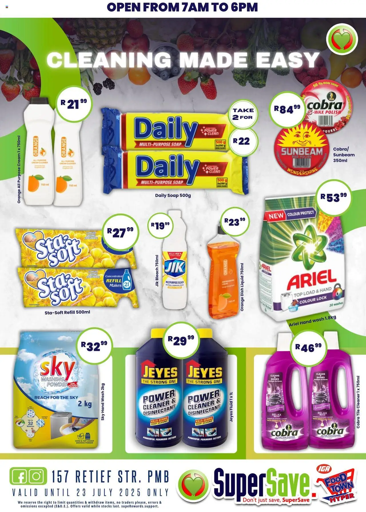 Super Save Specials - page 53- valid from 18/07/2025