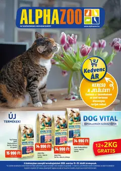 Előnézet AlphaZoo akciós újság érvényes 2026.03.12.-tól
