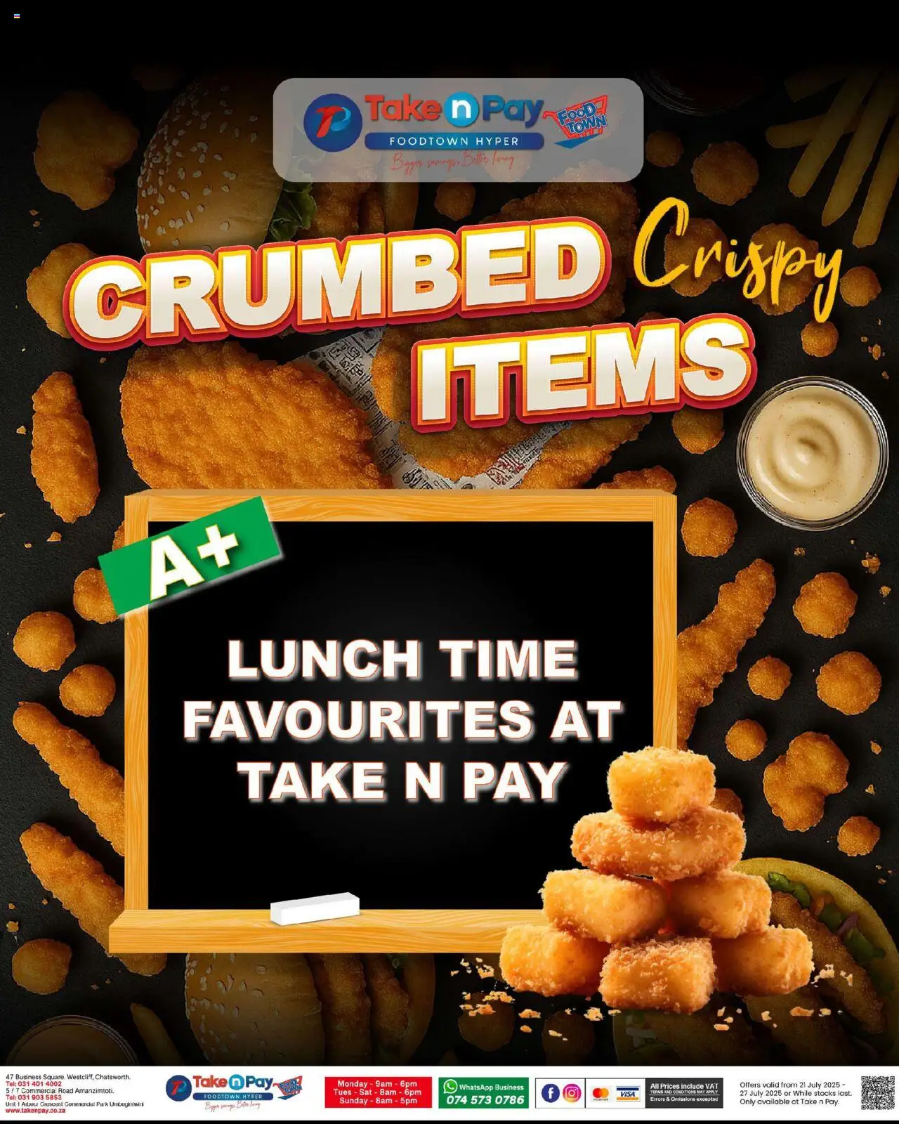 Take n Pay Specials - page 17- valid from 21/07/2025