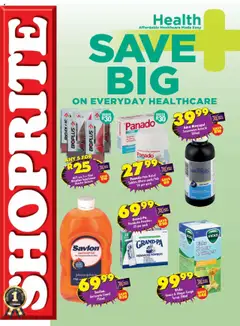 Preview Shoprite - Medirite Savings valid from 20/10/2025