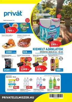 Előnézet PRIVÁT akciós újság érvényes 2026.03.12.-tól