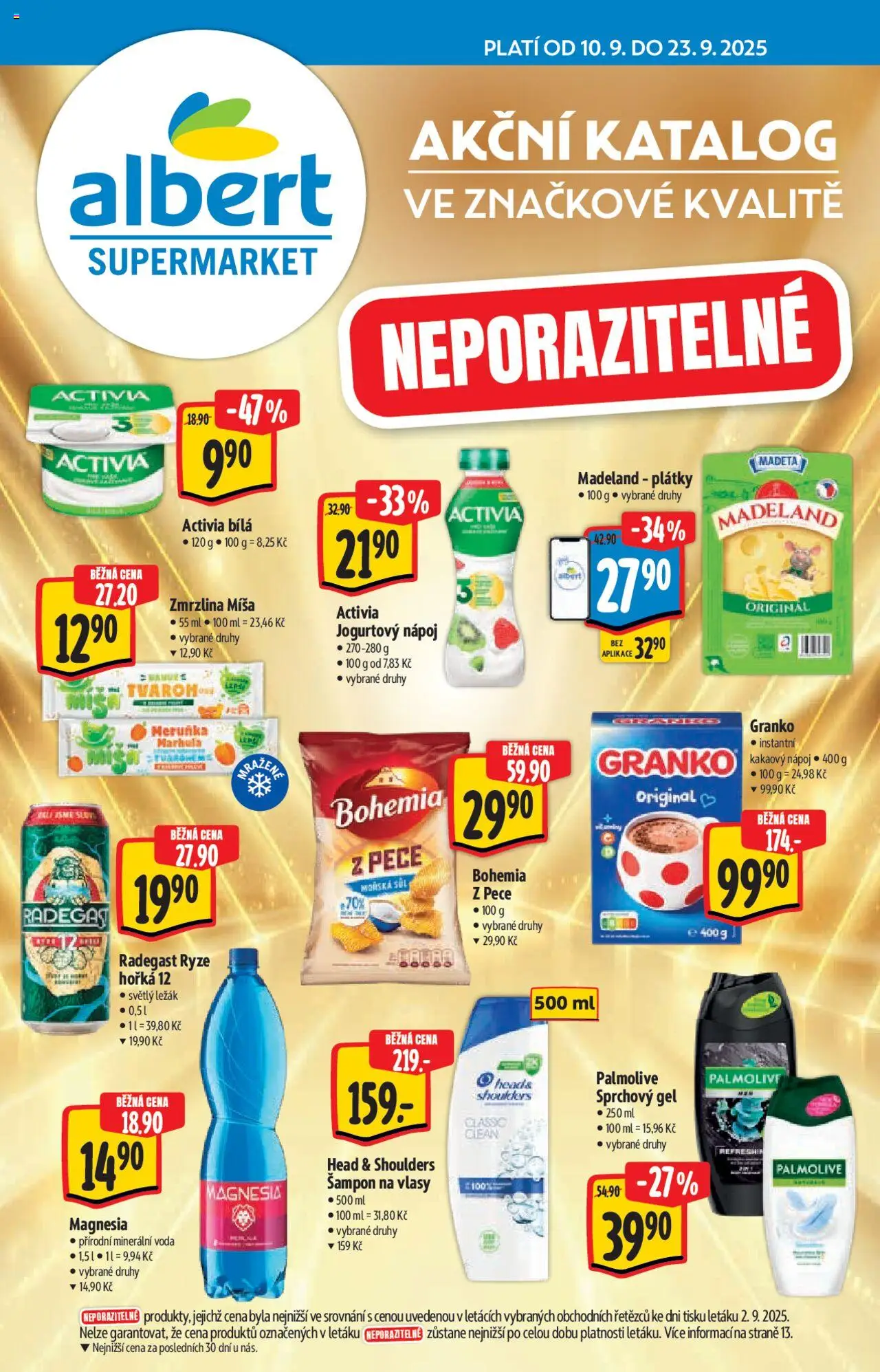 Albert katalog - Supermarket - strana 1- platný od 10.09.2025