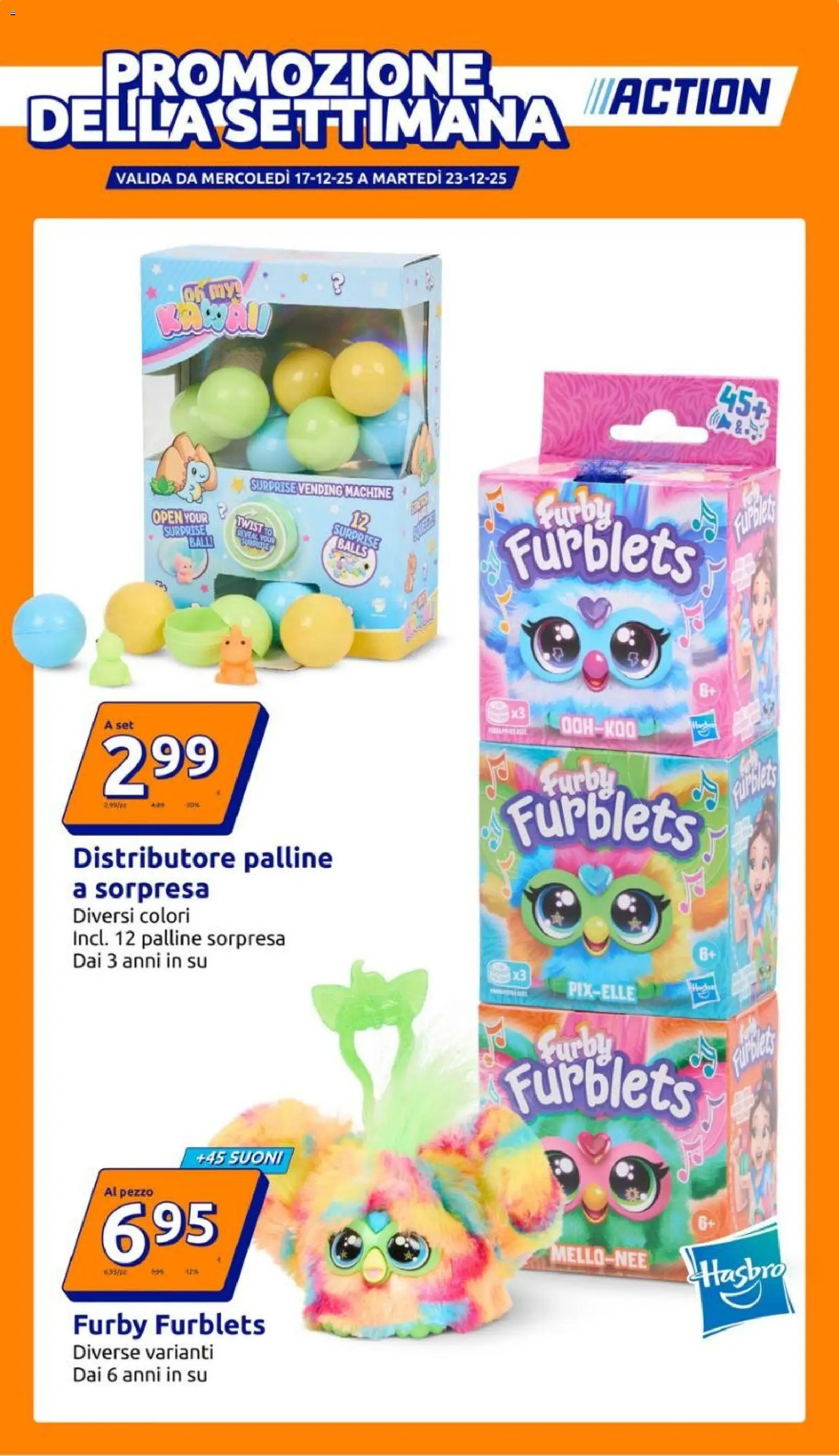 Volantino Action - pagina 1 - valido dal 17/12/2025