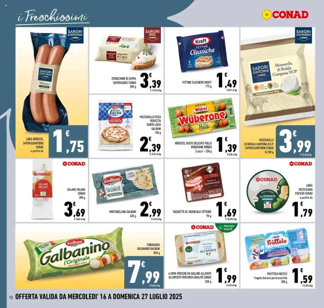 Conad Campania catalogo - pagina 10 - valido dal 16/07/2025