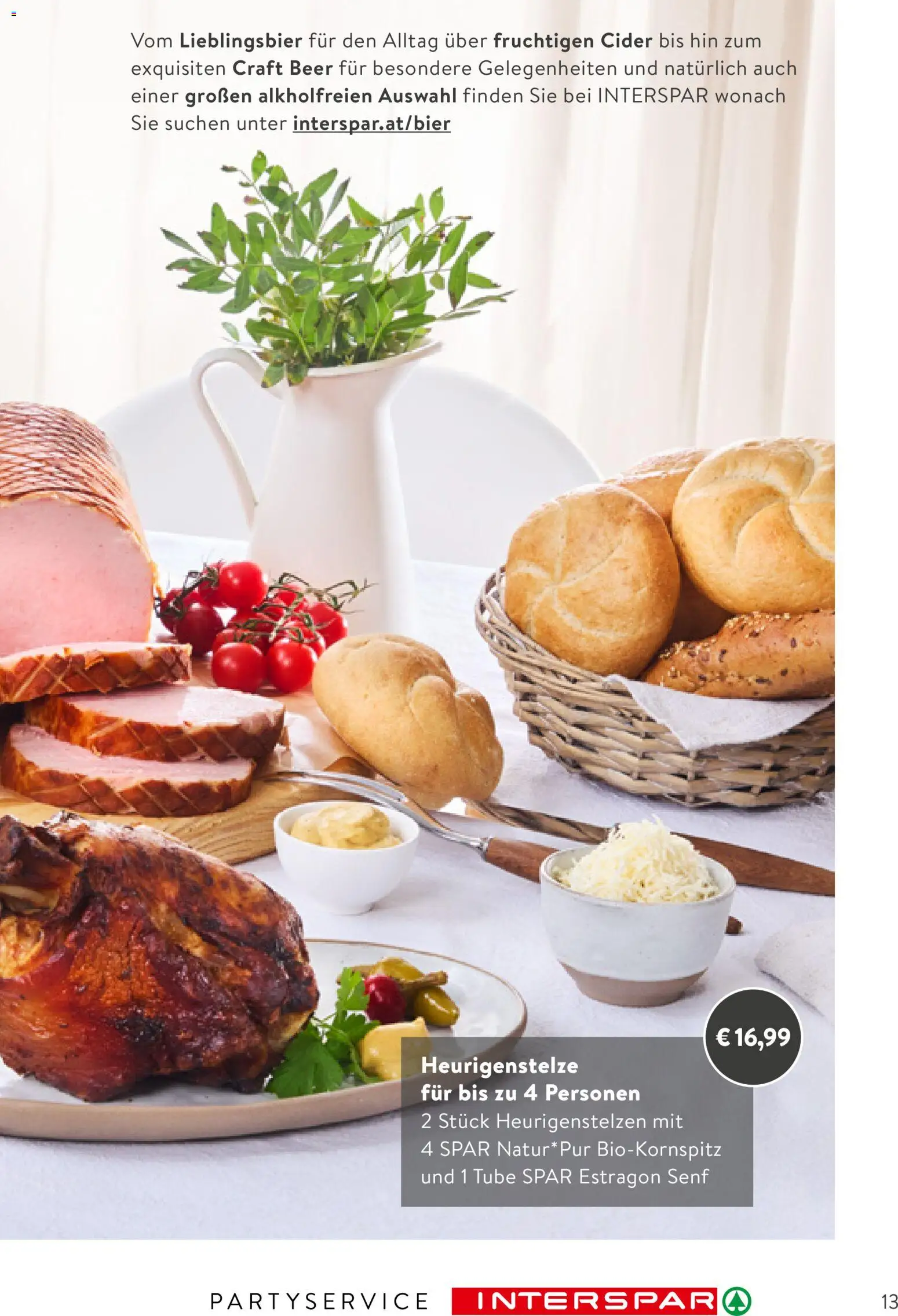 Interspar Party Service - page 13- valid from 26.01.2026