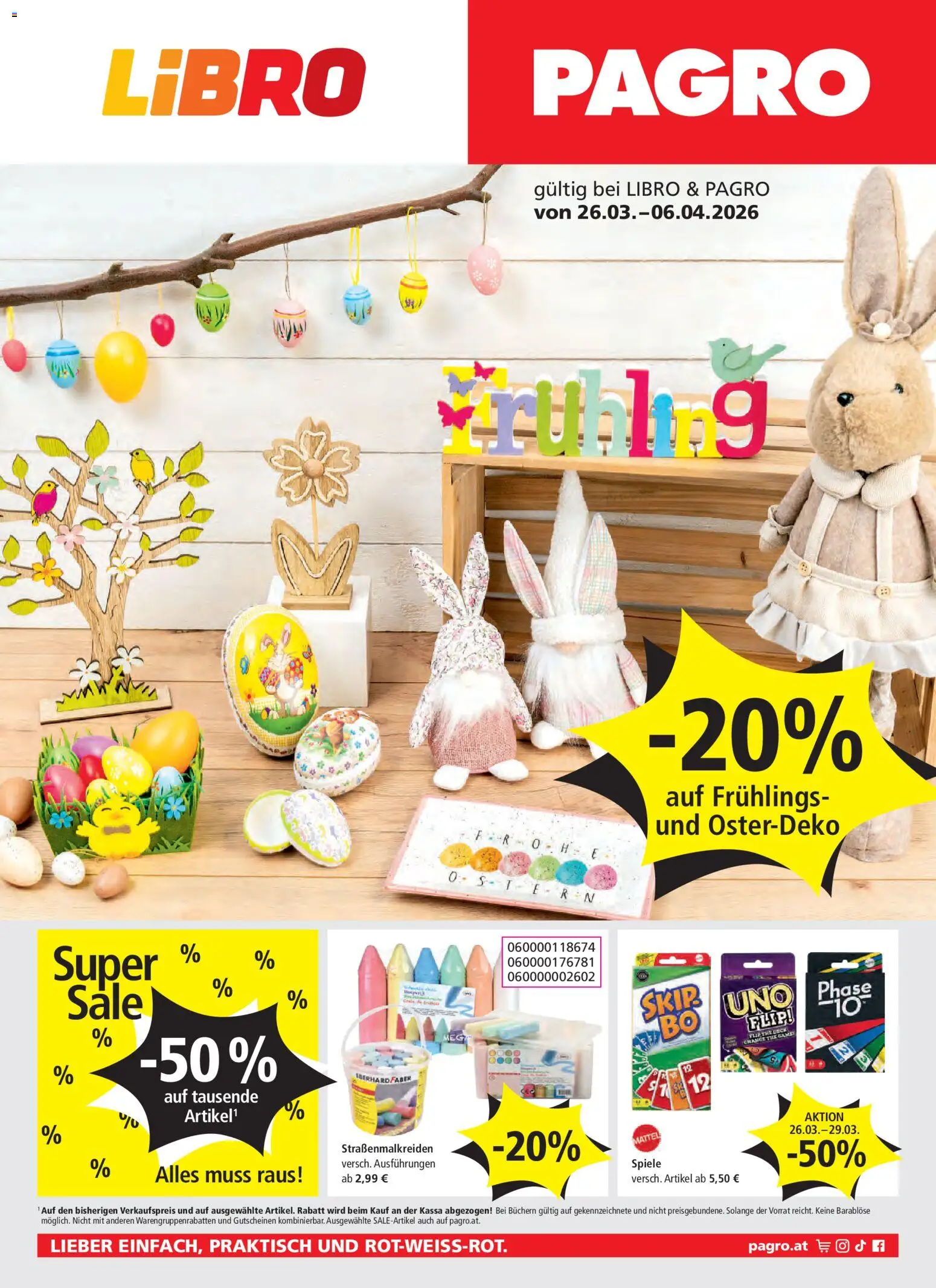 Libro Flugblatt - Seite 1- gültig ab 26.03.2026