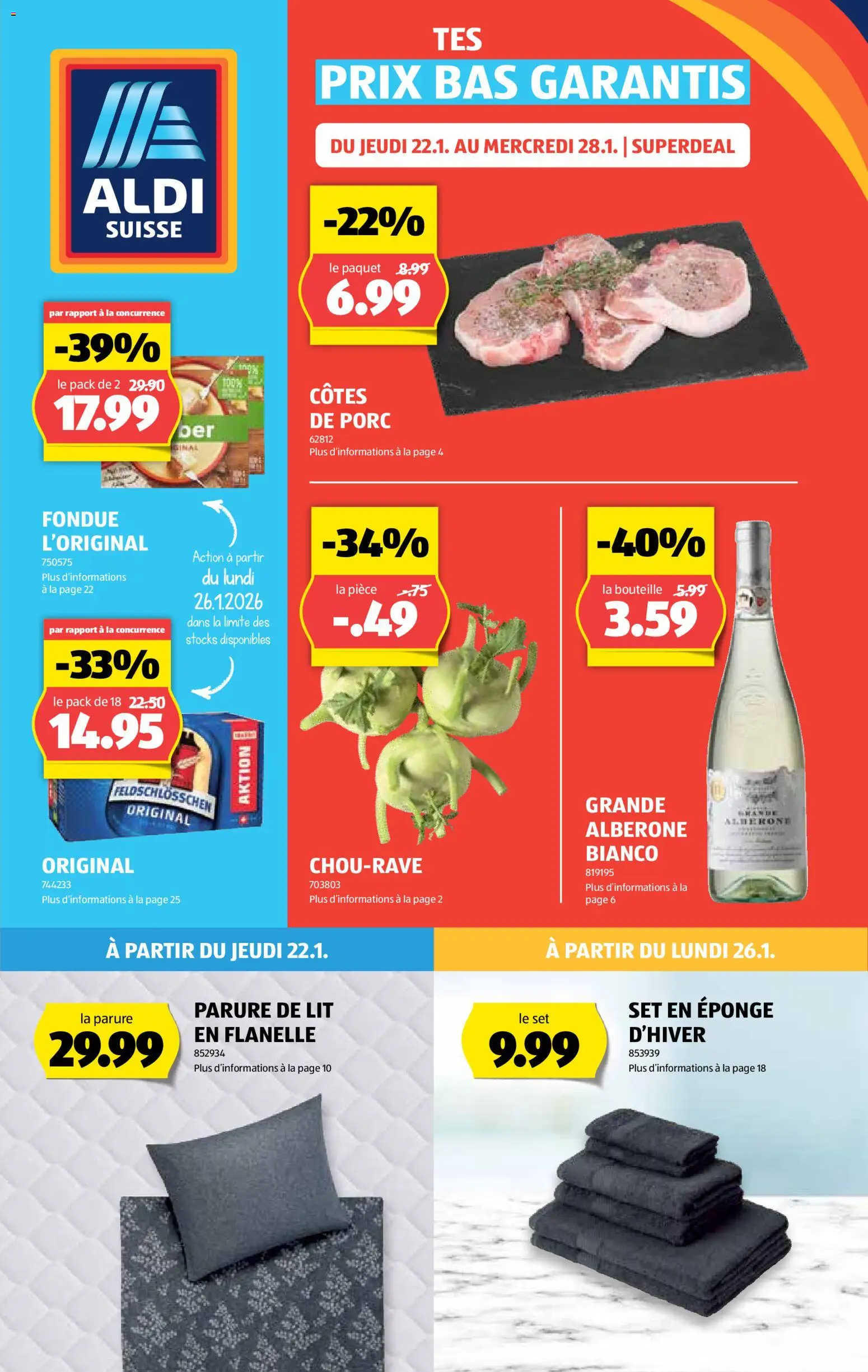 Aldi Aktionen FR - Seite 1- gültig ab 22.01.2026