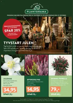 Forhåndsvisning Plantorama - Tilbudsavis gyldig fra 10/10/2025