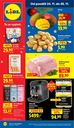 Náhled Lidl Black Friday platný od 24.11.2025