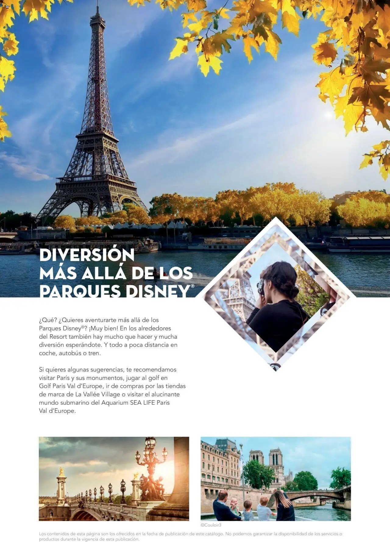Viajes El Corte Inglés - Disneyland Paris 2025 2026 - Página de 50 - Válido desde 01/04/2025