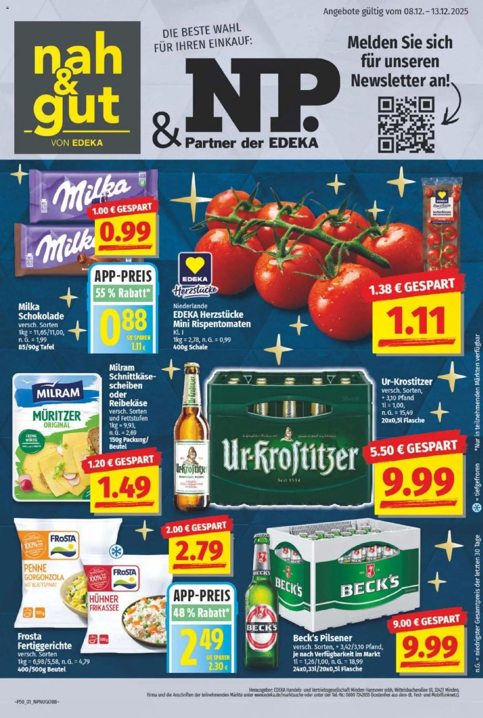 NP Discount Prospekt - Seite 1 - gültig ab 08.12.2025