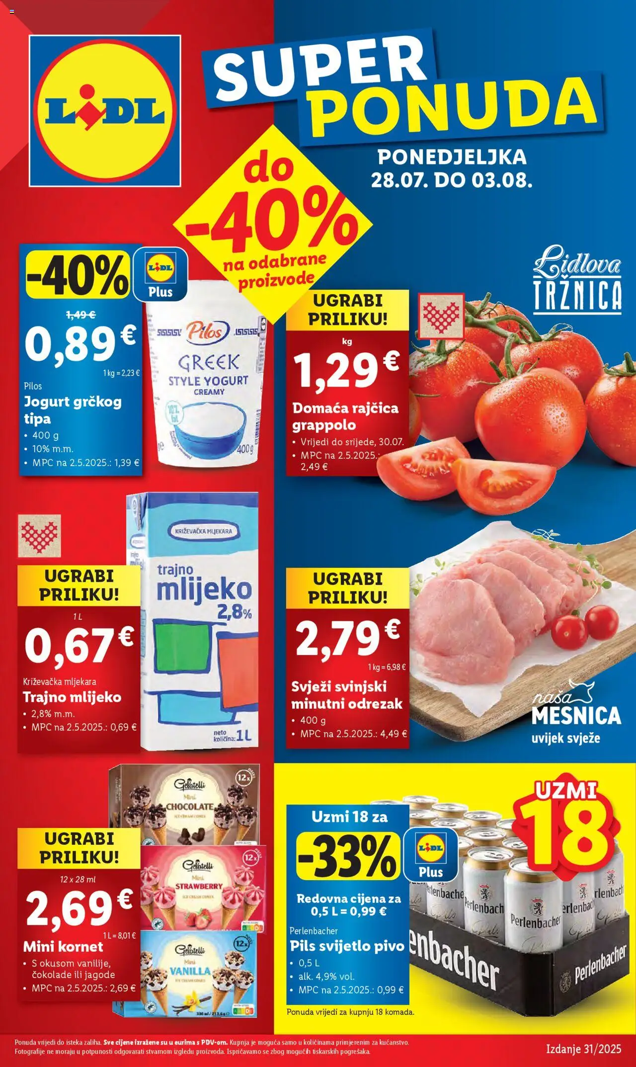 Katalog Lidl - stranica 1- važeći od 28.07.2025
