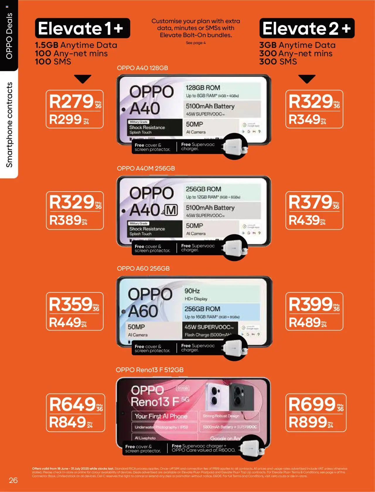 Cell C - Contract Deals - page 26- valid from 18/06/2025
