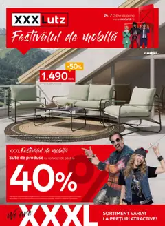 XXXLutz catalog - Iulie valabil de la 14.07.2025