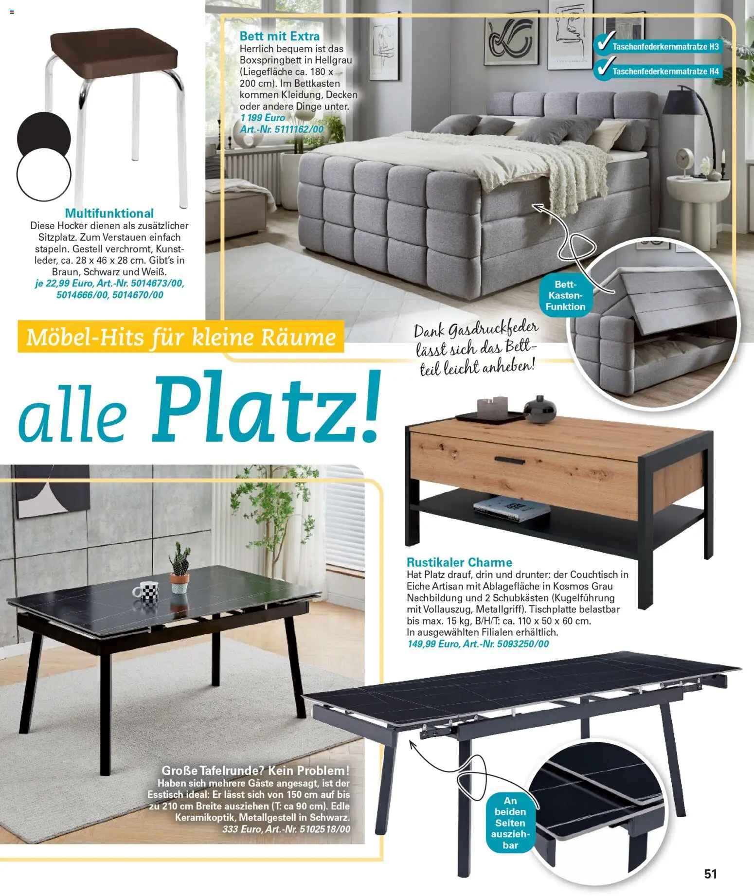 Poco Wohnwelt Winter 2025 - Seite 51 - gültig ab 01.12.2025