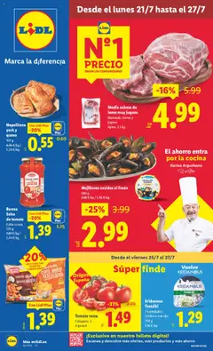 Vista previa del folleto Lidl folleto válido desde 21/07/2025