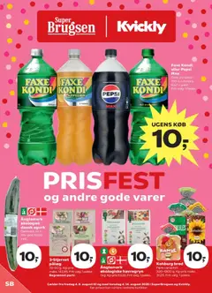 Forhåndsvisning Super Brugsen - Tilbudsavis gyldig fra 07/08/2025